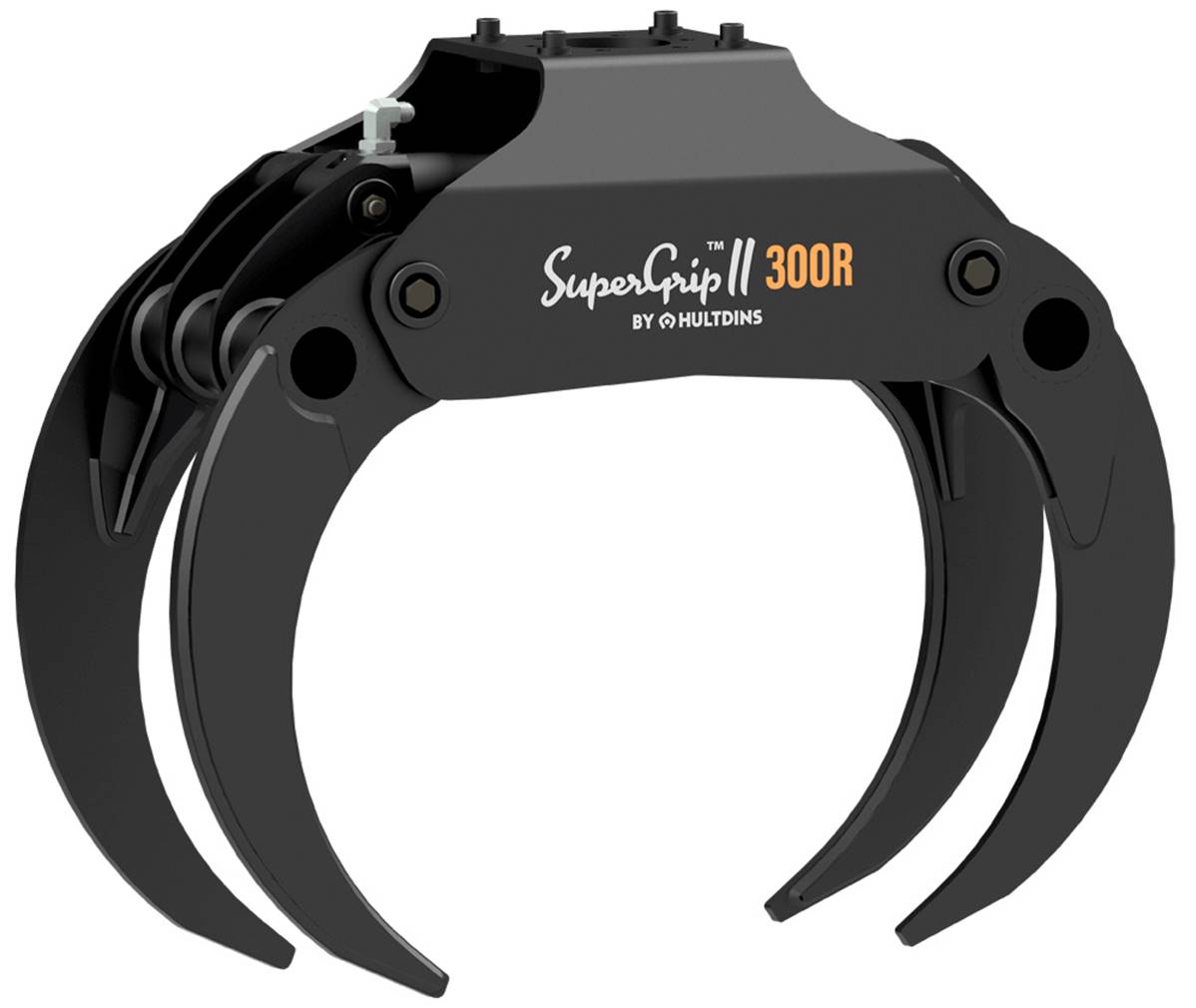 Grapple wood energy 4 tongs HULTDINS SuperGrip II 300R