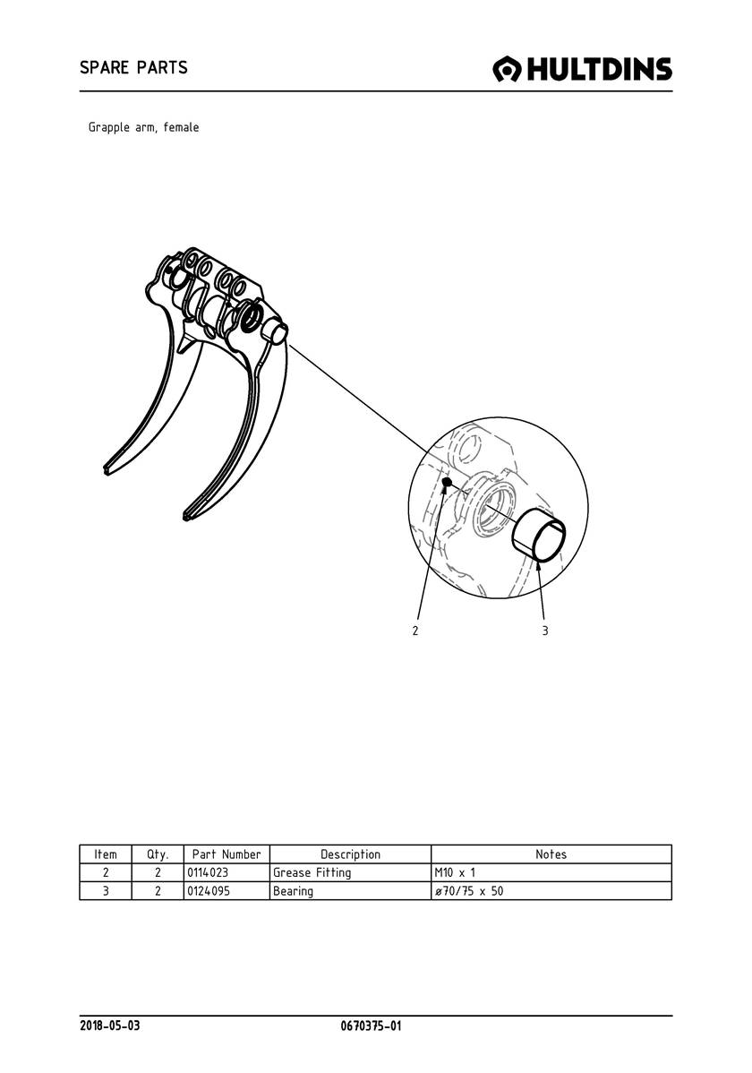 Bec femelle 067037501