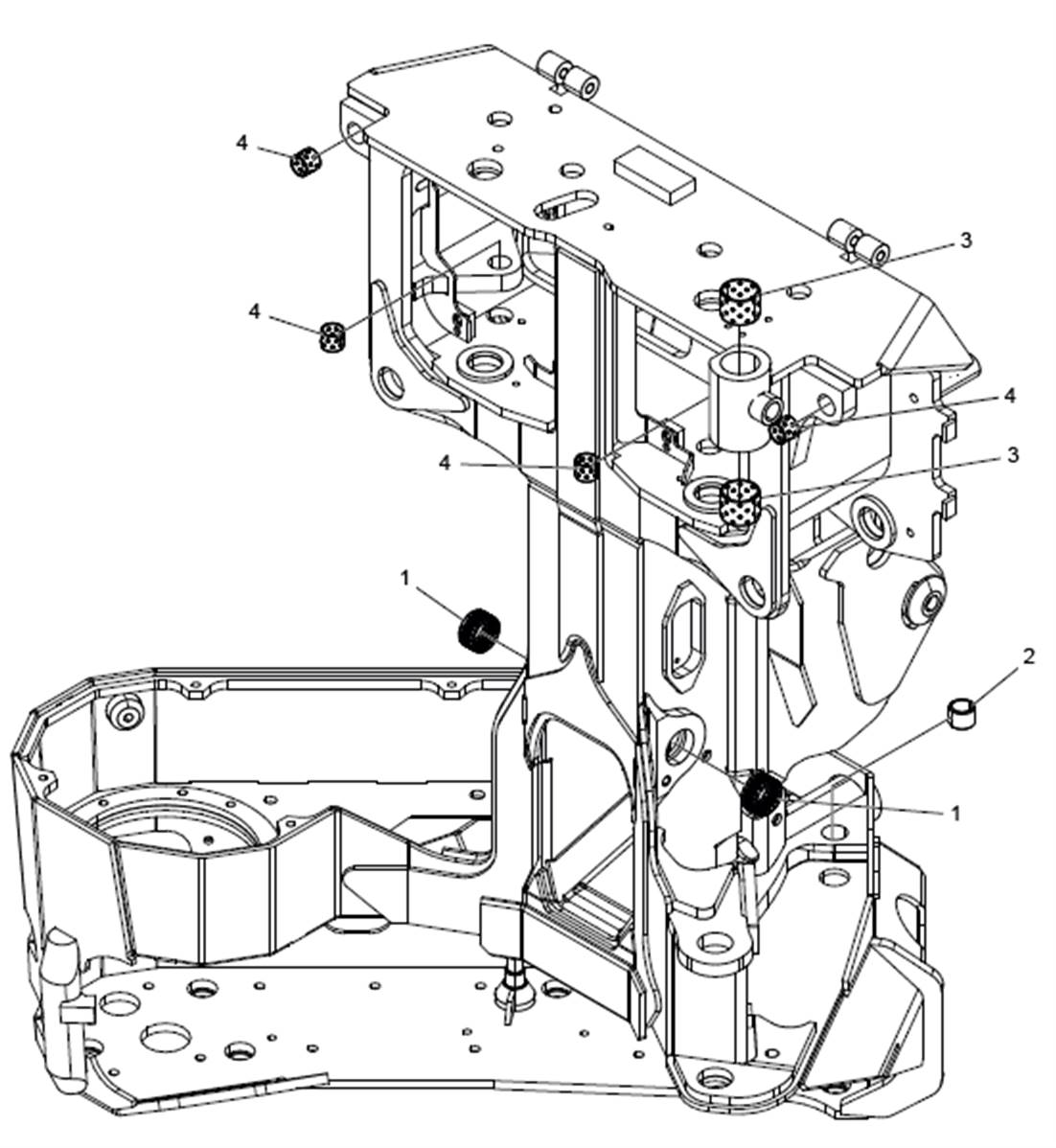 Frame bushing LM034501