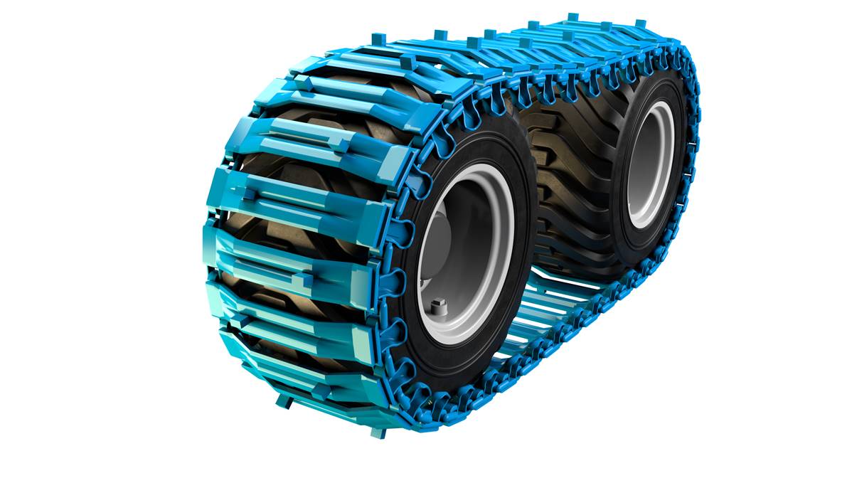 Pair of tracks  Baltic 22mm 500-22.5 Olofsfors 199-616040DB