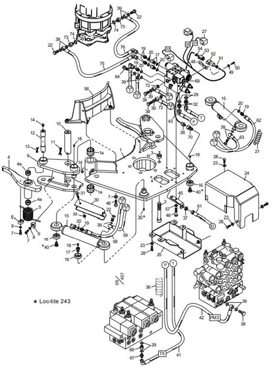 Accumulation kit with rotator control LM0371012S2