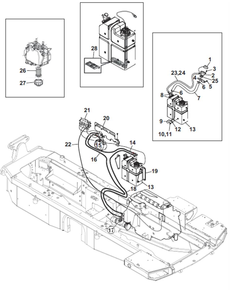 AdBlue, assembly 9992439