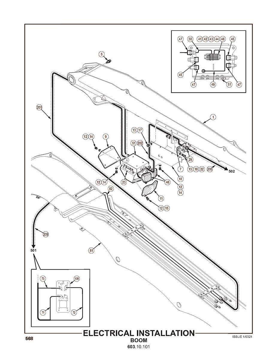 Electrical Instl., Boom 60310102