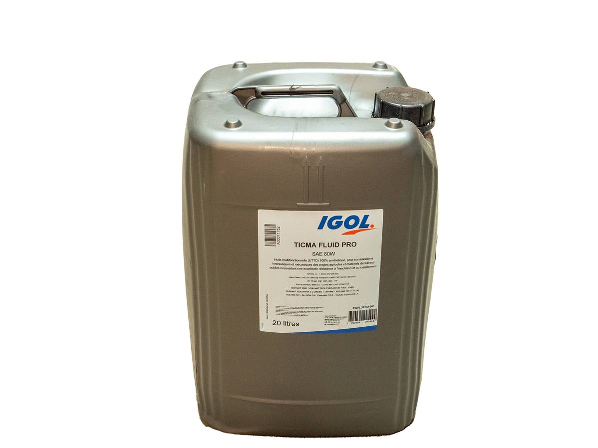 Transmission oil IGOL TICMA FLUID PRO 20l TICFLUPRO-20L