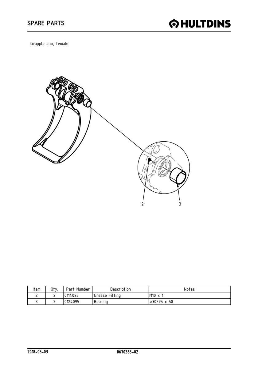 Bec femelle 067038502