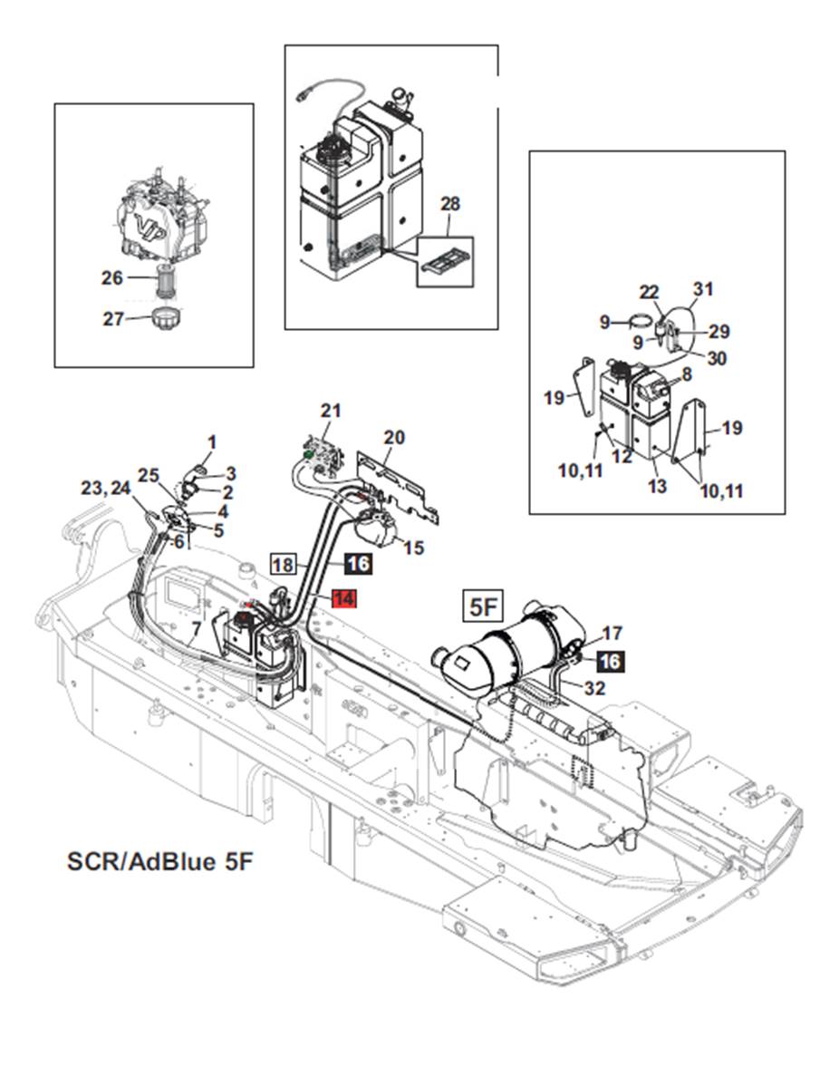 AdBlue, assembly 9991275