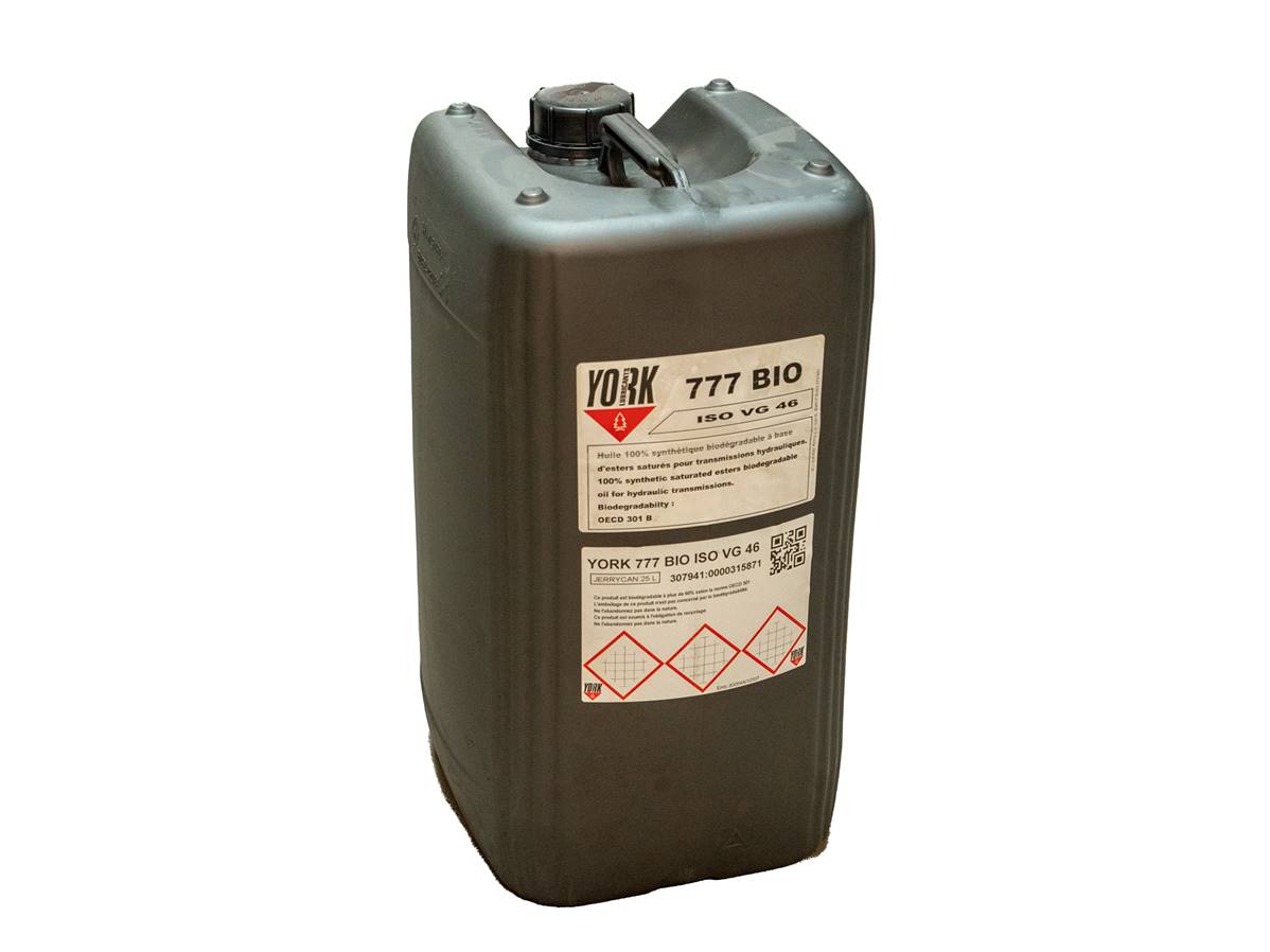 YORK 777 BIO ISO VG 46 Jerrycan 25 L