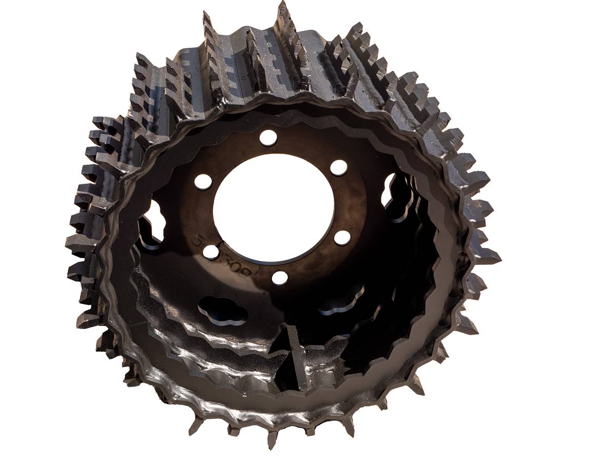 Conical Feed Rollers Super Aggressive 35mm, LM10000XT